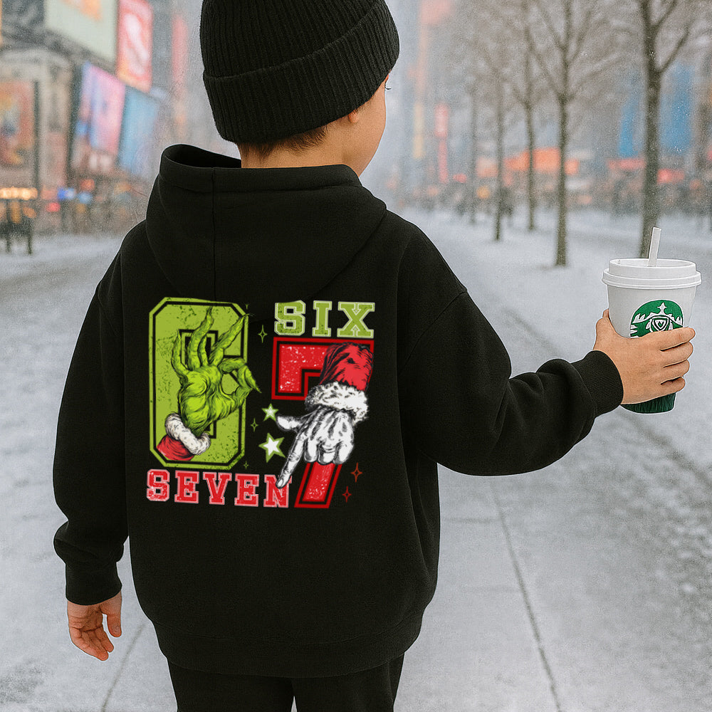 Grinchy 67 Back Hoodie