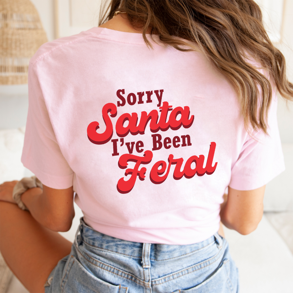 Sorry Santa, I've Been Feral T-Shirt